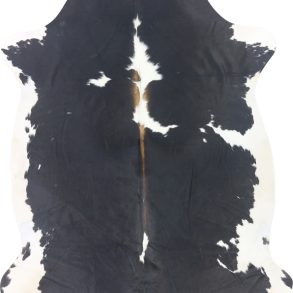 COWHIDE LARGE BROWN & WHITE 3.5-3.9M