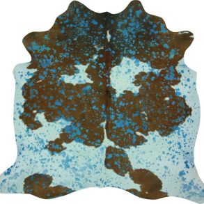 COWHIDE SMALL ACID WASH 2-3M